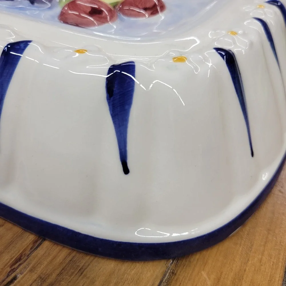 Vintage 1980 Sigma Taste Setter‎ Ceramic Mold Kitchen Wall Hanging Decor Fruit